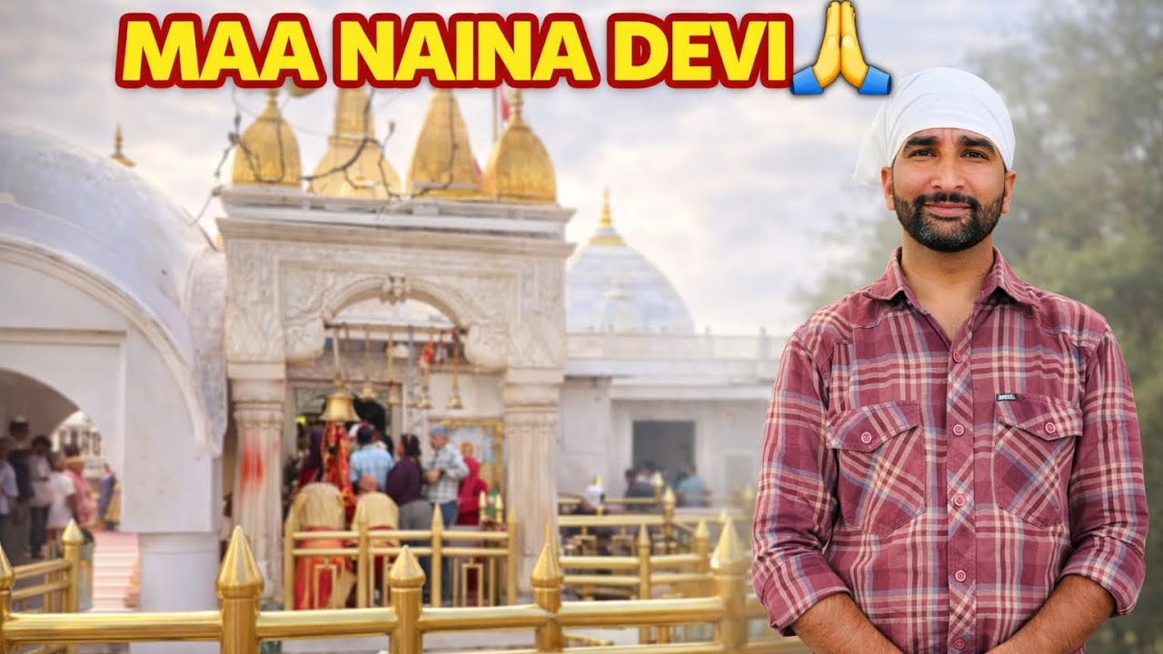 Naina Devi Temple Himachal 🙏 | Peaceful Morning Darshan | Bike Ride Vlog