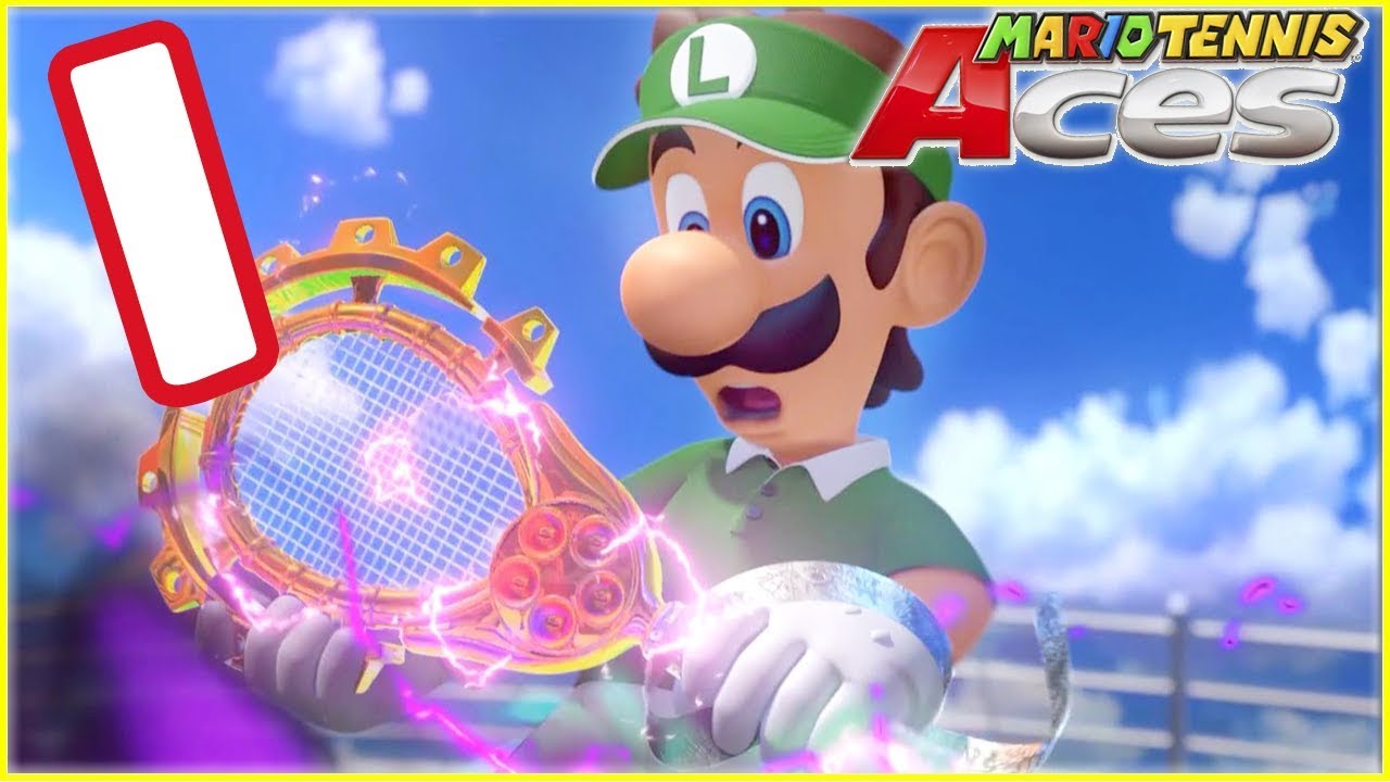 Mario Tennis Aces Story Part 1 Bask Ruins! DK Forest (Nintendo Switch)