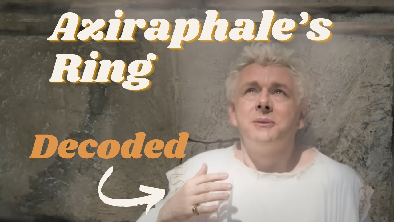 Aziraphale's Costume Analysis, and will he give up his ring?