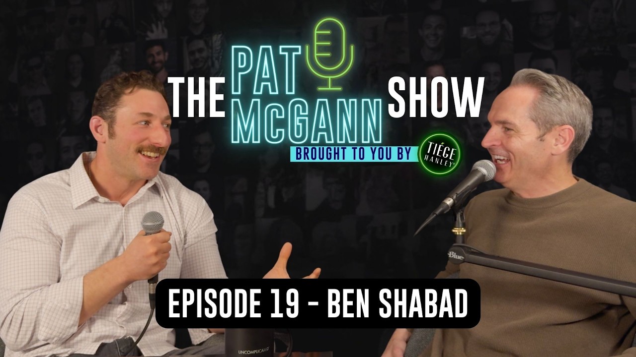 Therapist Ben Shabad on Anxiety, Comedy, and Why Laughter Helps | The Pat McGann Show Ep. 19