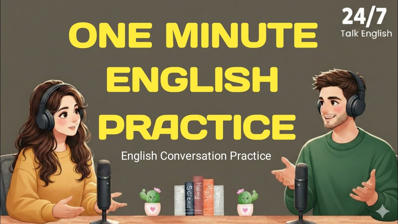 English Speaking Practice for Beginners | 1 Minute Daily Practice | Speak Without Fear