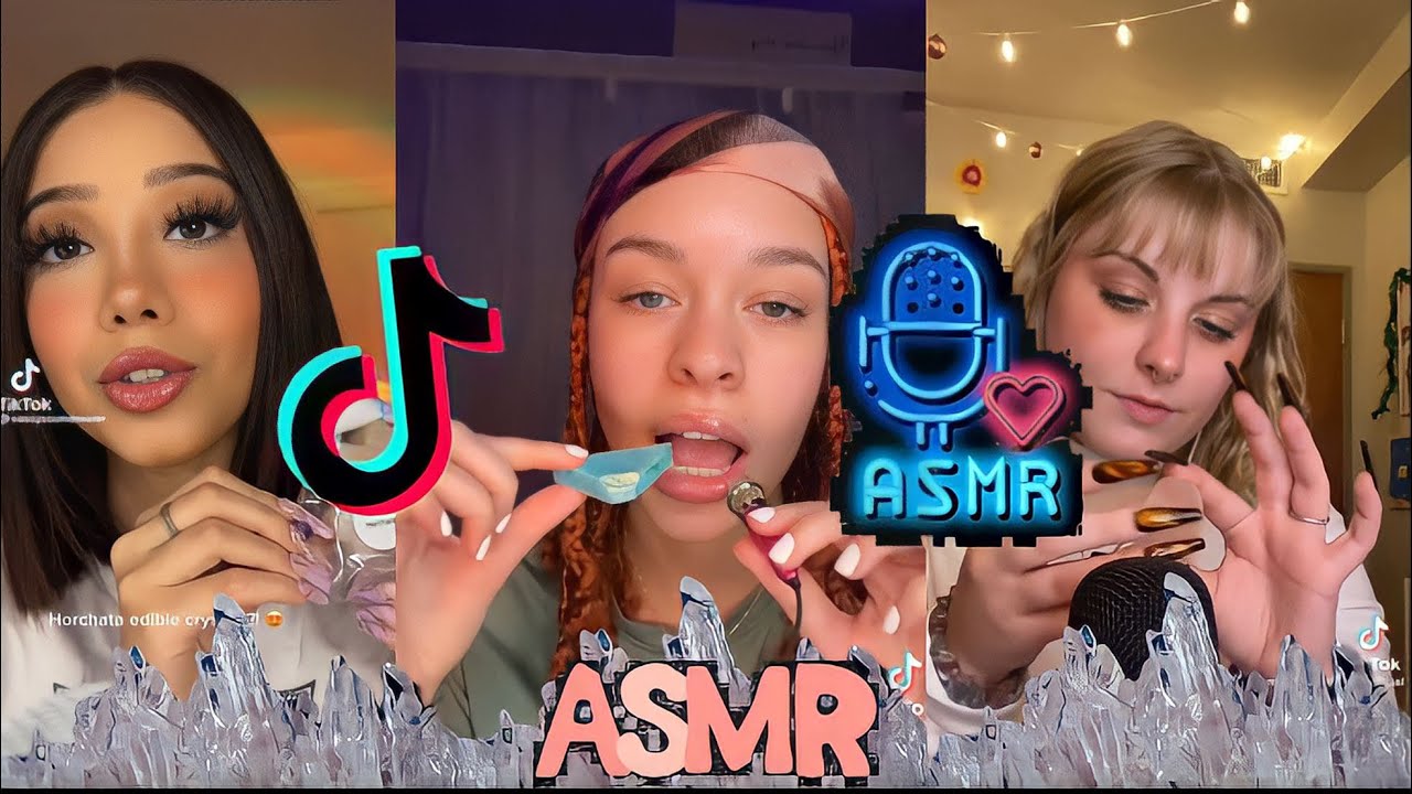 Asmr Best Edible Crystal Tiktok Compilation Part 2