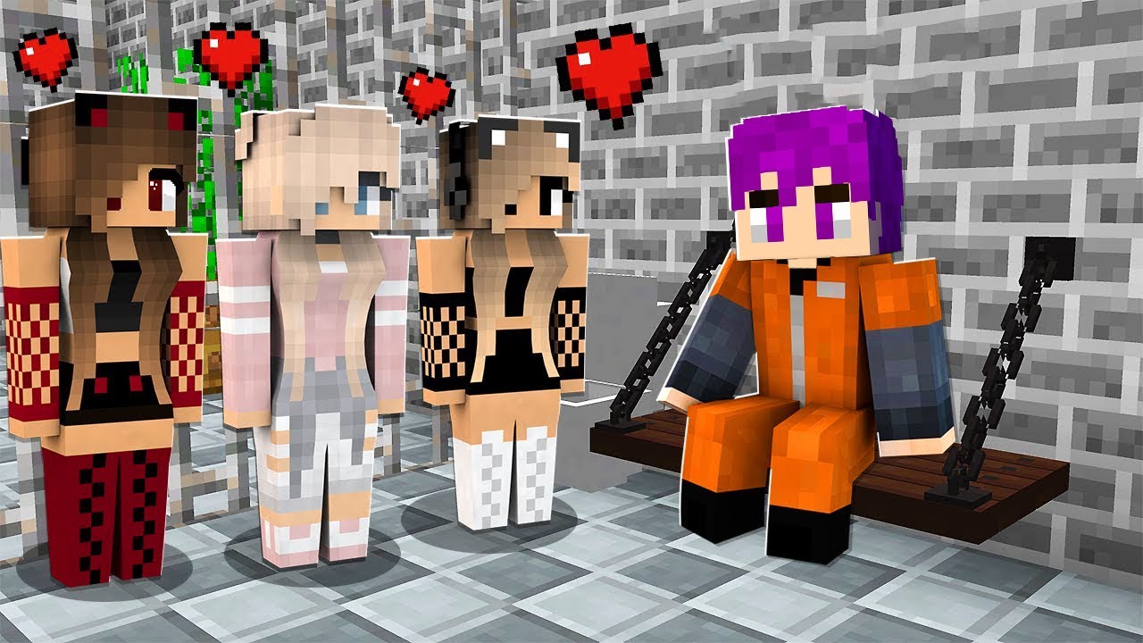 دخلت السجن بسبب البنات في ماين كرافت (طلعو حرامية) !!😱🔥
