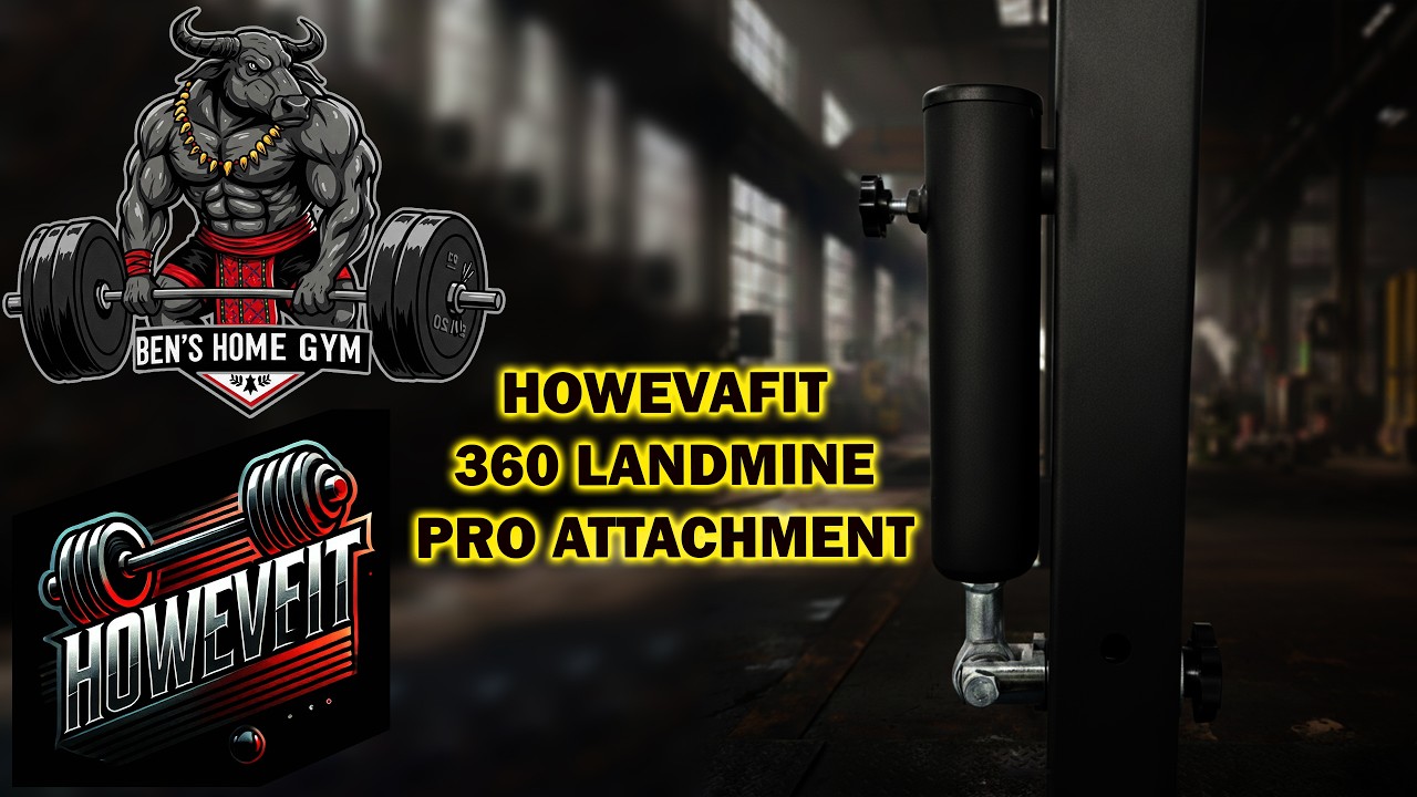 The MOST VERSATILE landmine attachment for your rack - HOWEVAFIT 360 LANDMINE PRO!