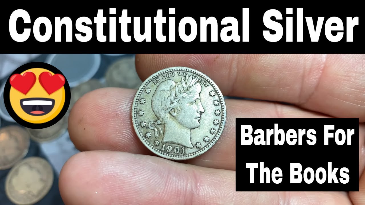 Junk Silver Haul - Barber Coins for Cheap - Why I Buy Constitutional!