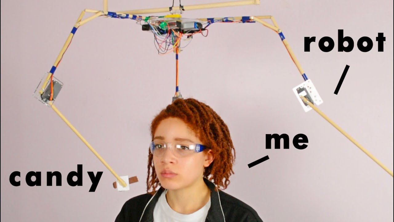 I BUILT A ROBOT THAT FEEDS ME CANDY *TERRIFYING*