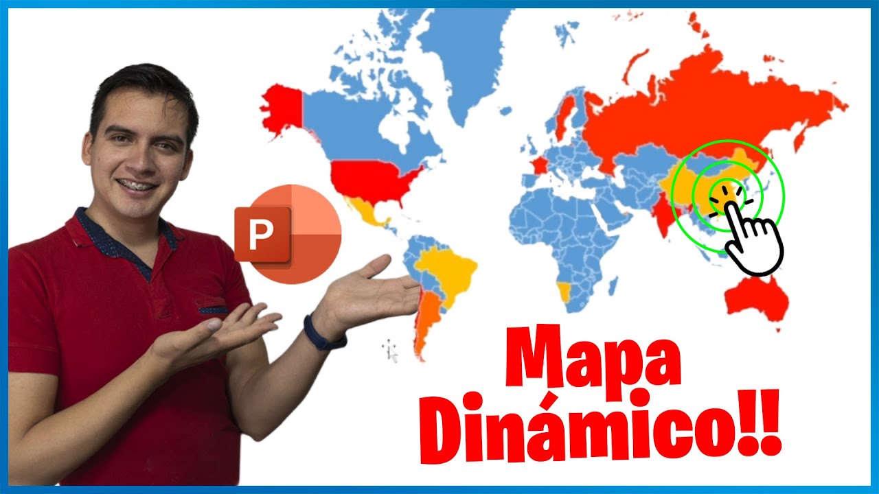 ✅ MAPA INTERACTIVO en PowerPoint!!!! 😱😱😱Sorprende a Todos!!