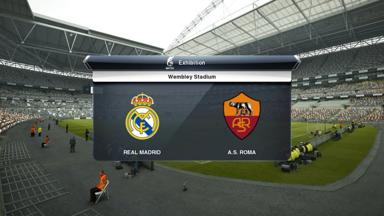 Real Madrid v Roma| Pes 2013