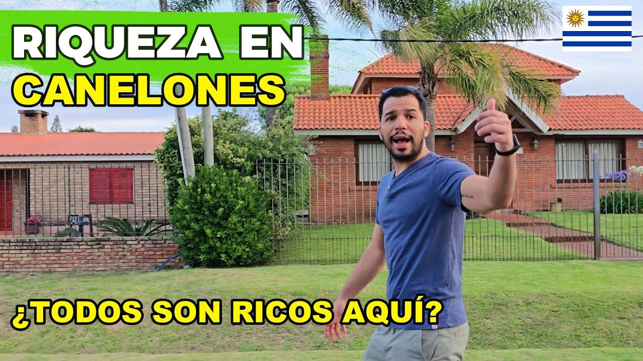 ¿Aquí viven los RICOS de CANELONES? - SOLYMAR - Uruguay