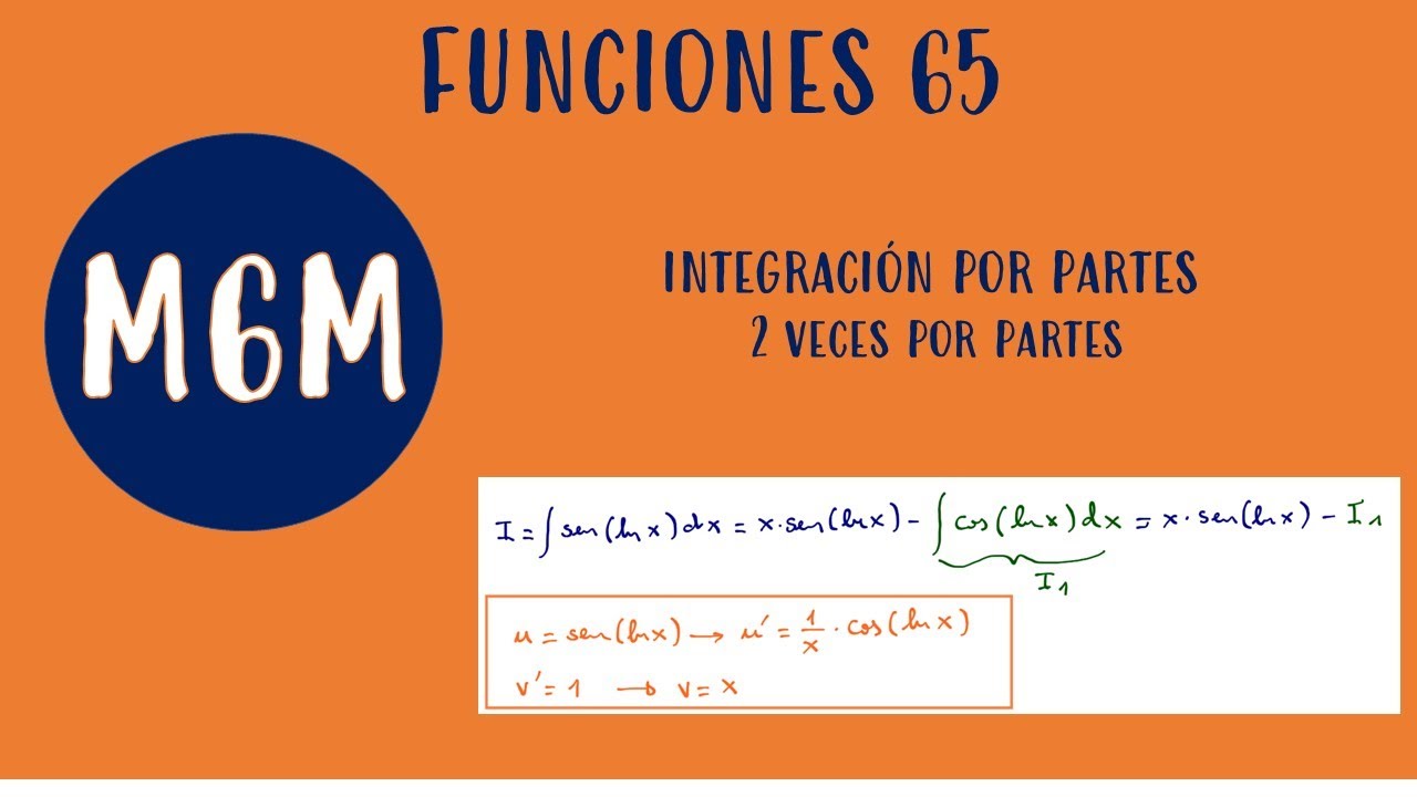 Integrales por partes. Funciones 65