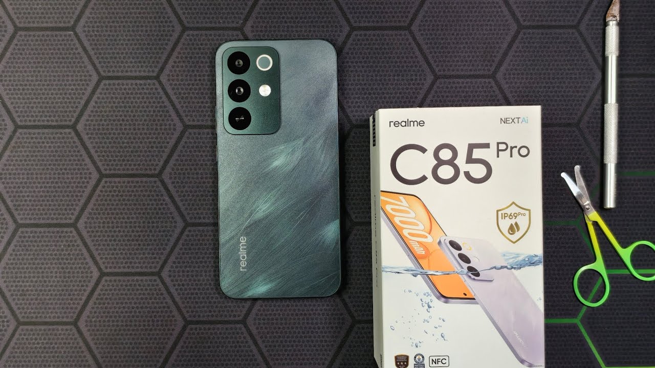 Realme C85 pro ASMR|Unboxing...