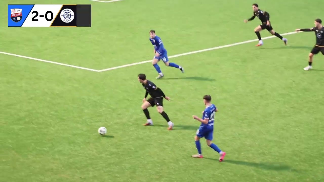 Match Highlights: Montrose 3-2 Queen of the South 21st Feb 2026