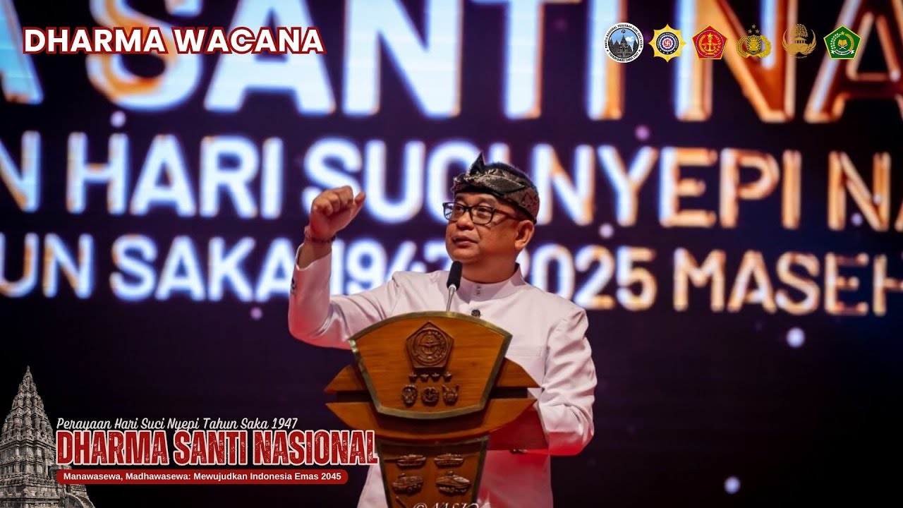 Dharma Wacana: A.A. Ari Dwipayana - Dharma Santi Nasional 2025