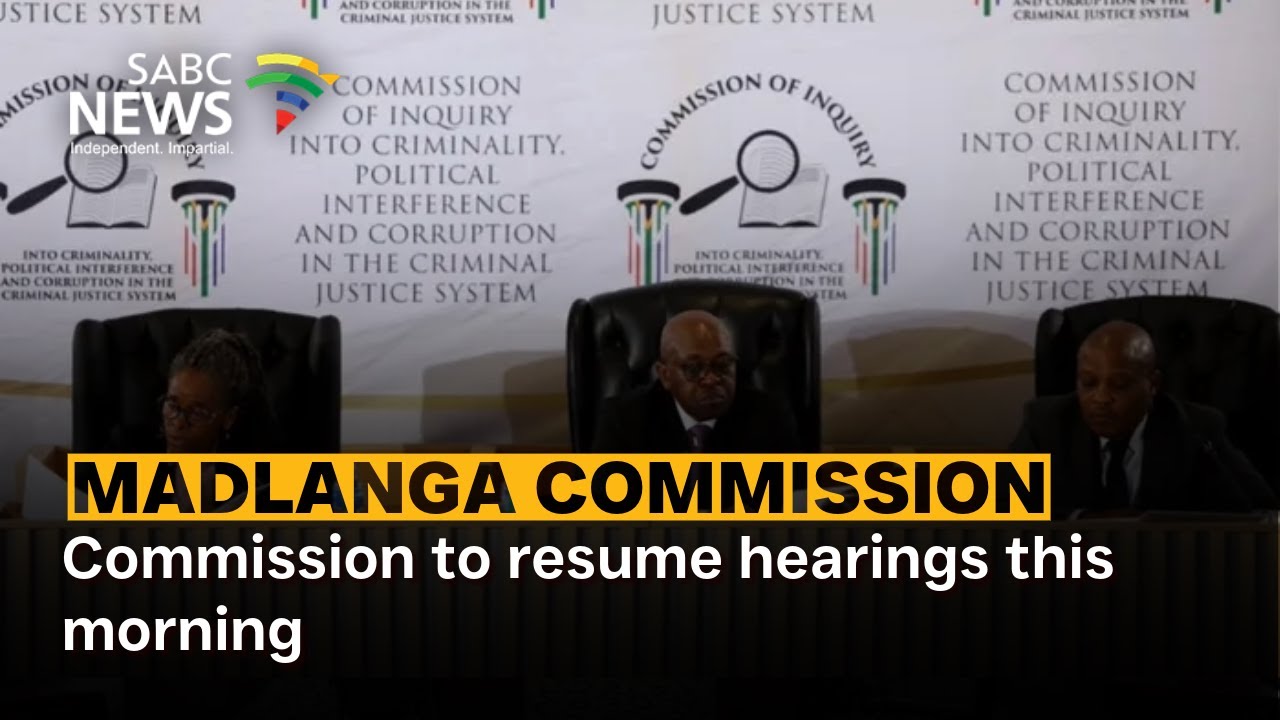 Madlanga Commission | Commission to resume hearings this morning