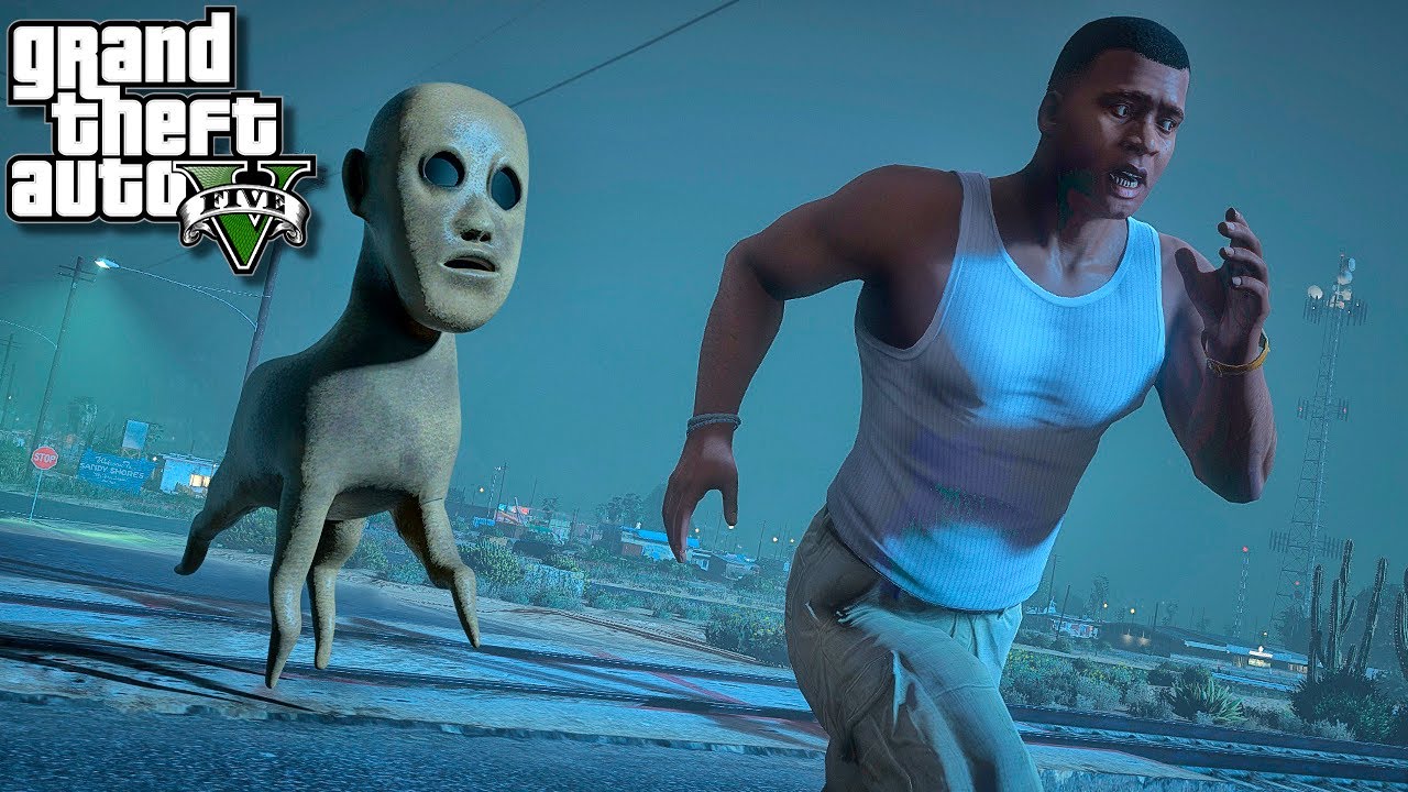 ЭЙ МУЖИК ОСТАНОВИСЬ НА МИНУТУ ОХОТИТСЯ НА МЕНЯ В ГТА 5! ОПАСНЫЙ SCP ОБЗОР МОДА В GTA 5! ГТА 5 МОДЫ