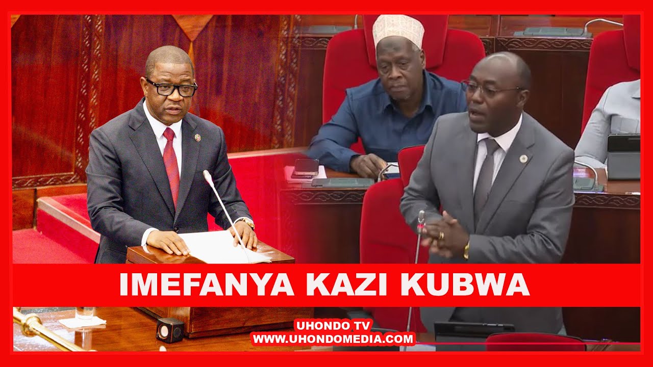 MBUNGE KYOMBO APIGANIA BARABARA 