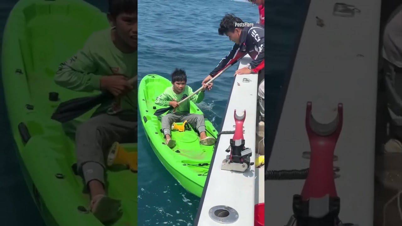 Brave Boy Survives 24 Hours Adrift in the Ocean!