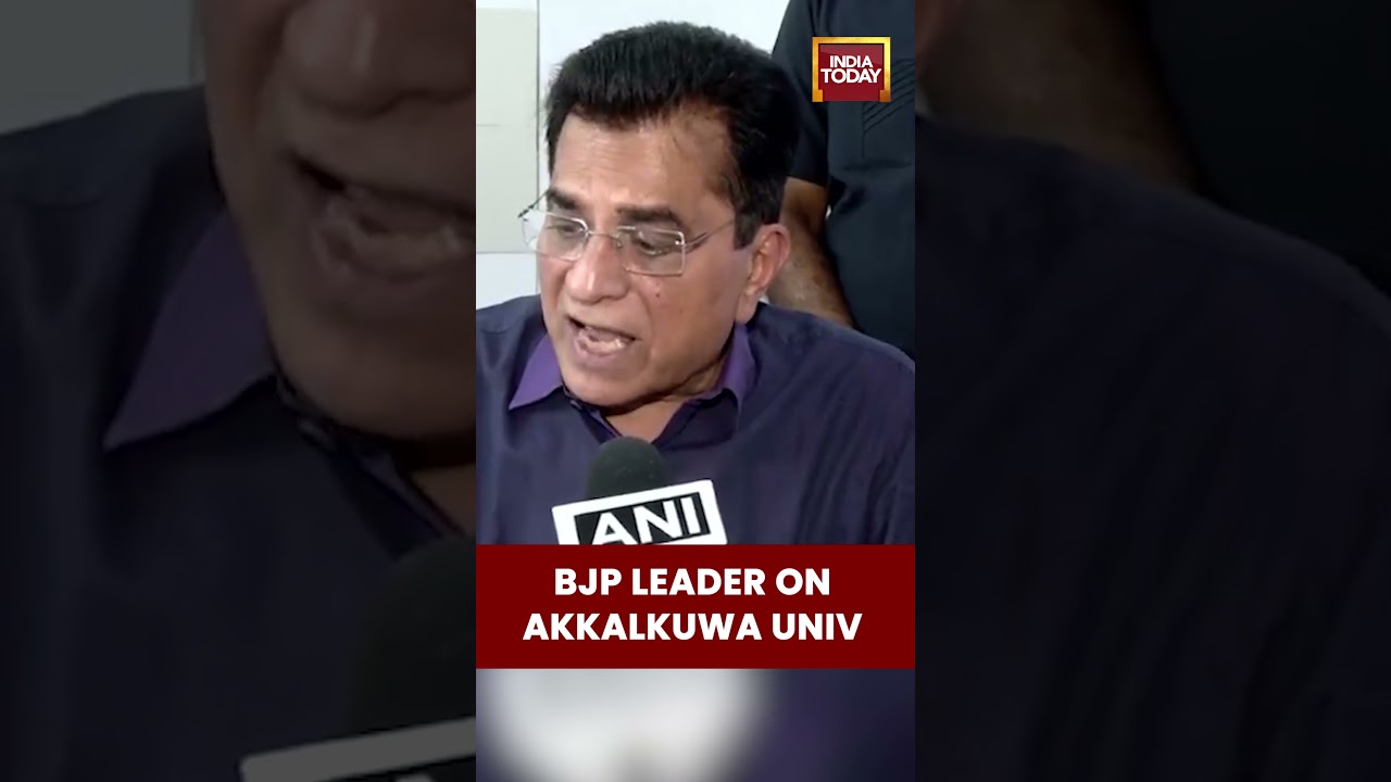 Kirit Somaiya Seeks SIT Probe as Centre Seizes ₹110 Cr Assets of Akkalkuwa Institution