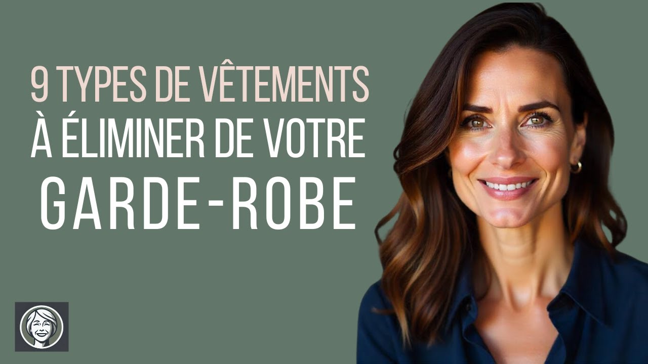 9 Types De Vêtements À Éliminer De Votre Garde-robe Dès Maintenant !