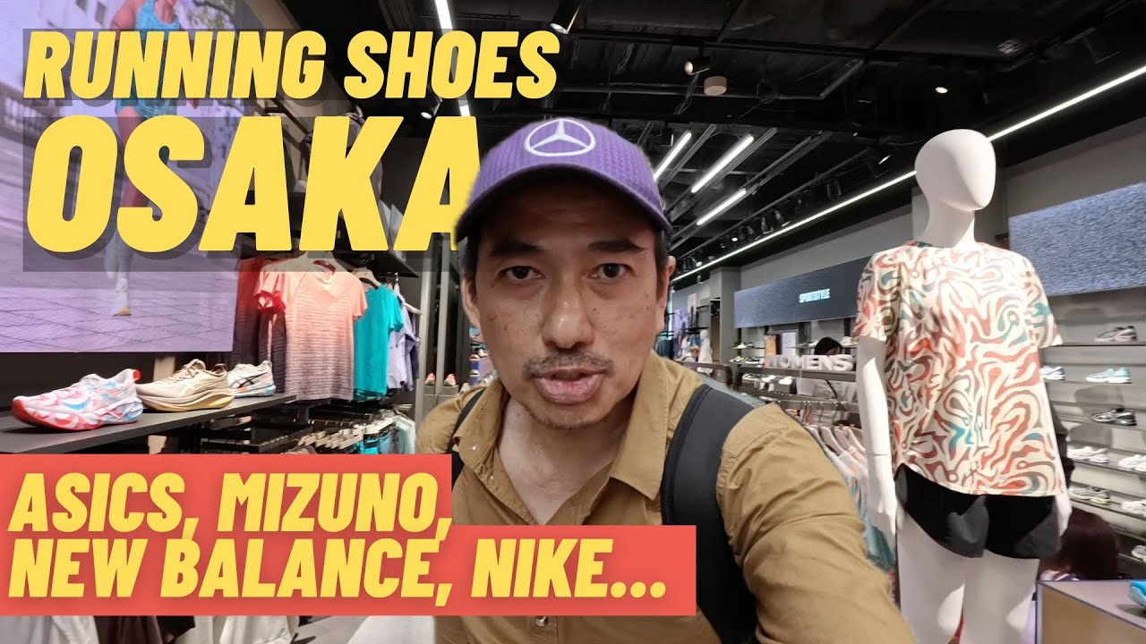 RUNNING SHOES @ OSAKA, JAPAN! Lebih Murah dari Malaysia? | VLOG JAPAN EPISODE 1 🇯🇵👟