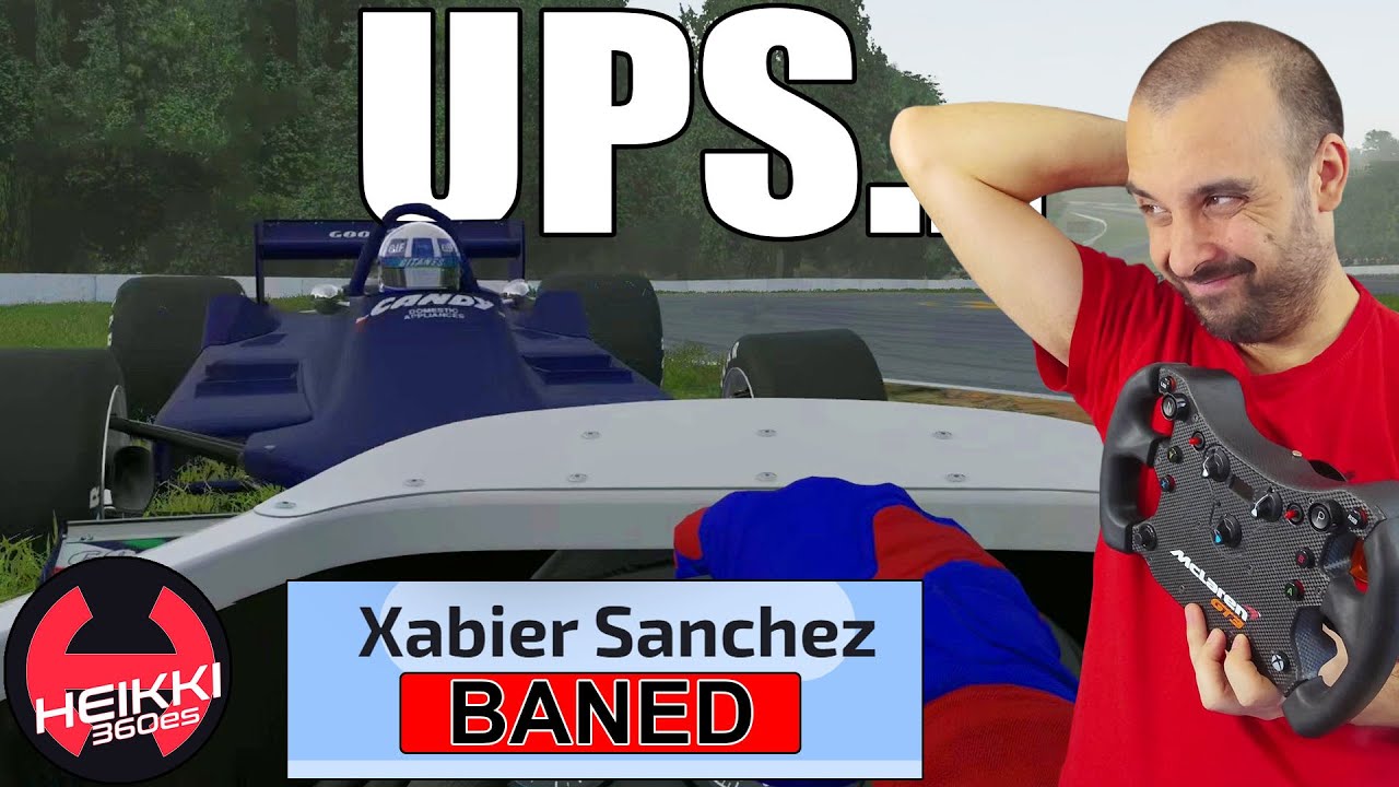Me han baneado de iRacing. Y me lo merezco