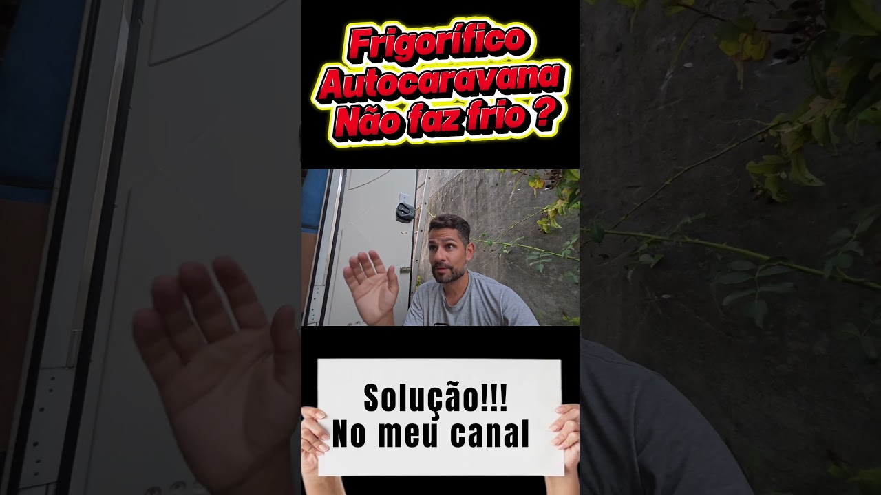Como voltar a ter frio no frigor&iacute;fico da tua autocaravana (r&aacute;pido e f&aacute;cil) #motorhome #autocaravana