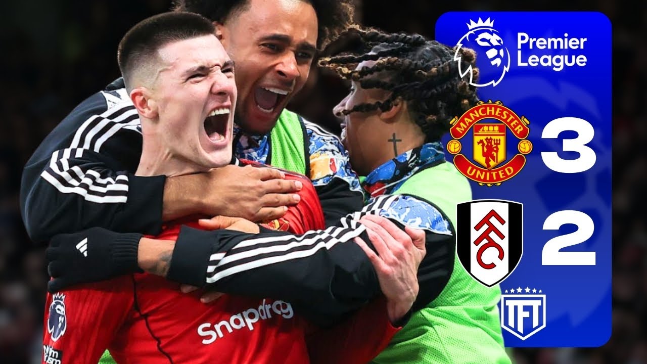 SESKO SCREAMER WIN IT! UNITED ARE BACK! Manchester United 3-2 Fulham Highlights