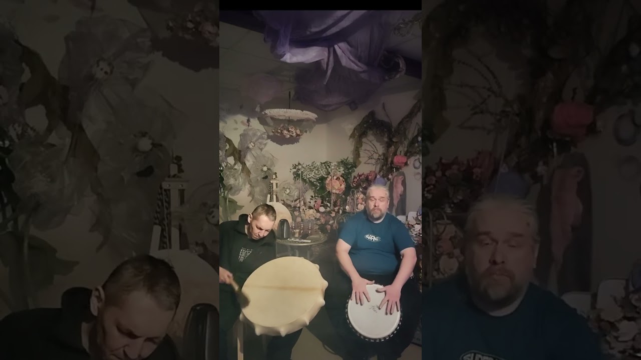дядя ДумДум - перкуссионный дуэт #percussion #djembe #framedrum