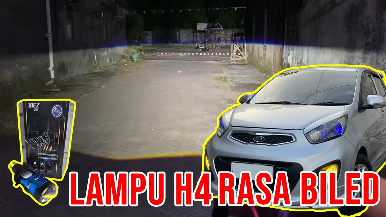 GANTI LAMPU IBEZ 201 DI ALL NEW PICANTO, Seperti Pakai Biled