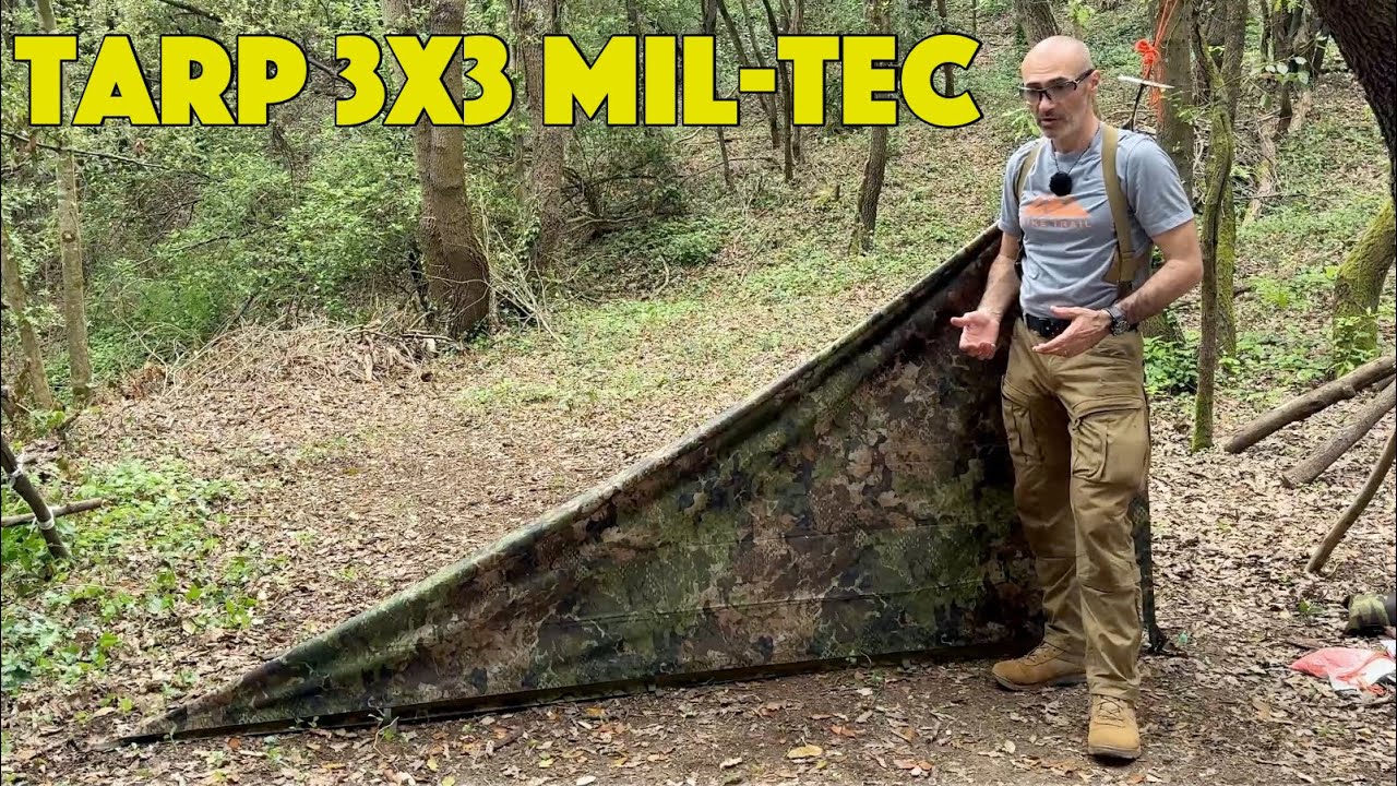 Perché ho scelto il tarp 3x3 Mil-tec 💪