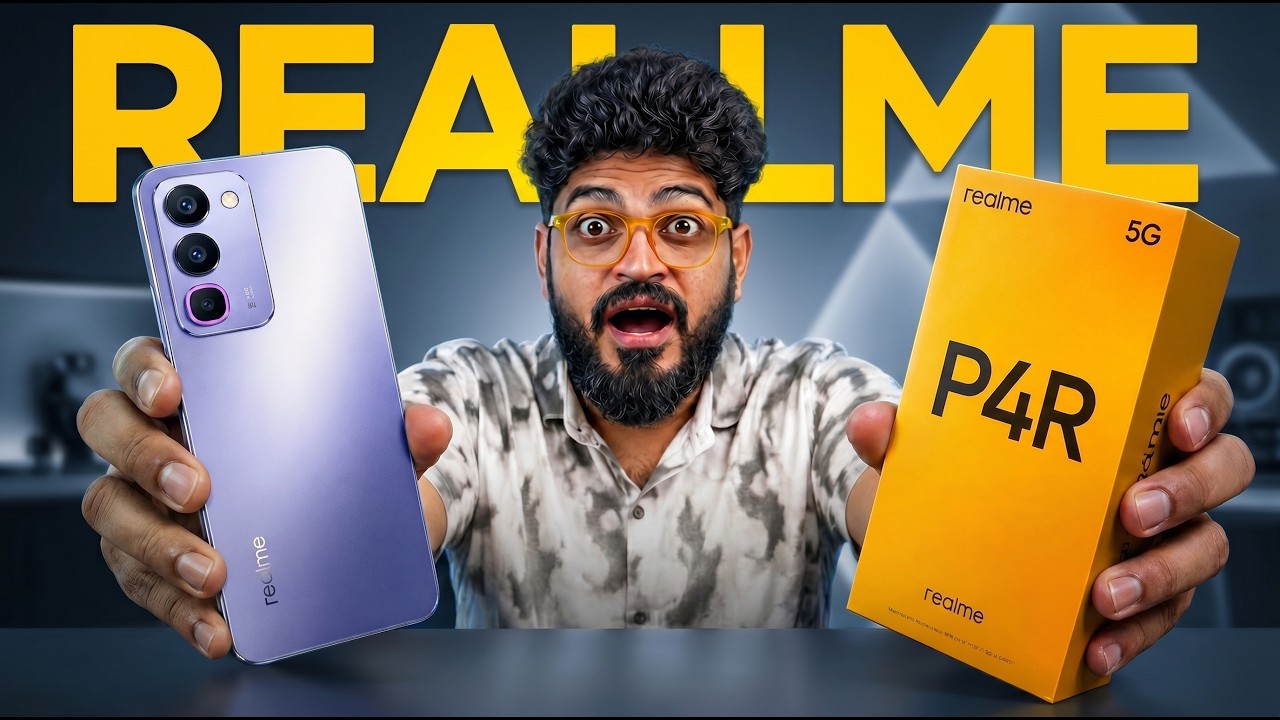 8000mAh Massive ಬ್ಯಾಟರಿ Monster! 😱 Realme P4R Unboxing & Review in Kannada!