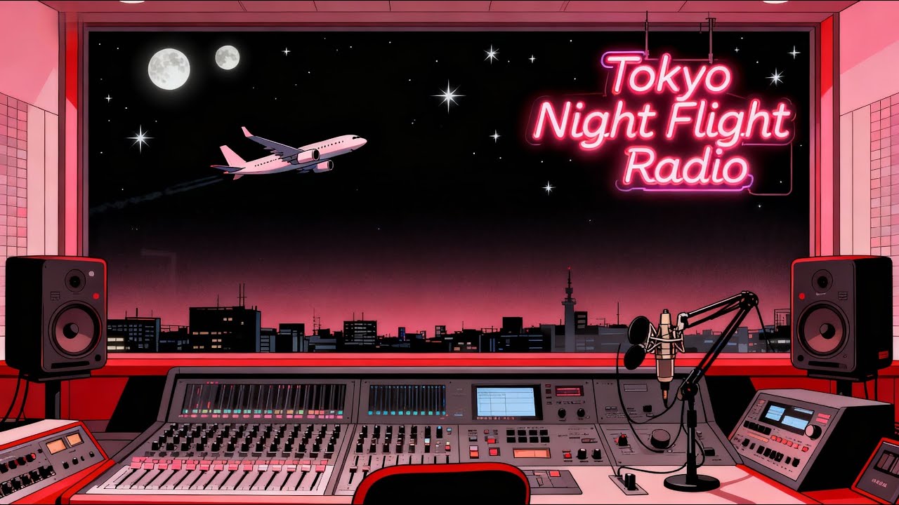# 164 Tokyo Night Flight Radio | Lo-fi World Fusion Grooves | Cross-Cultural Soundscape