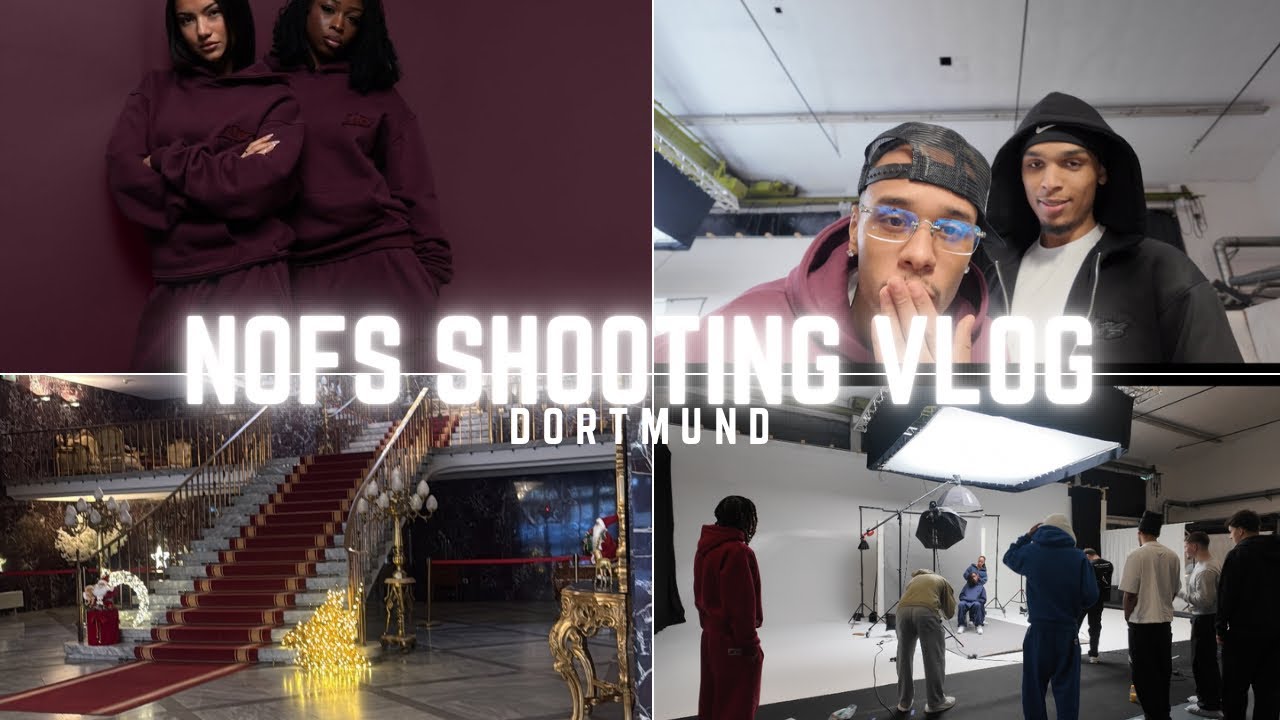 NOFS SHOOTING VLOG DORTMUND x GRWM📹💄