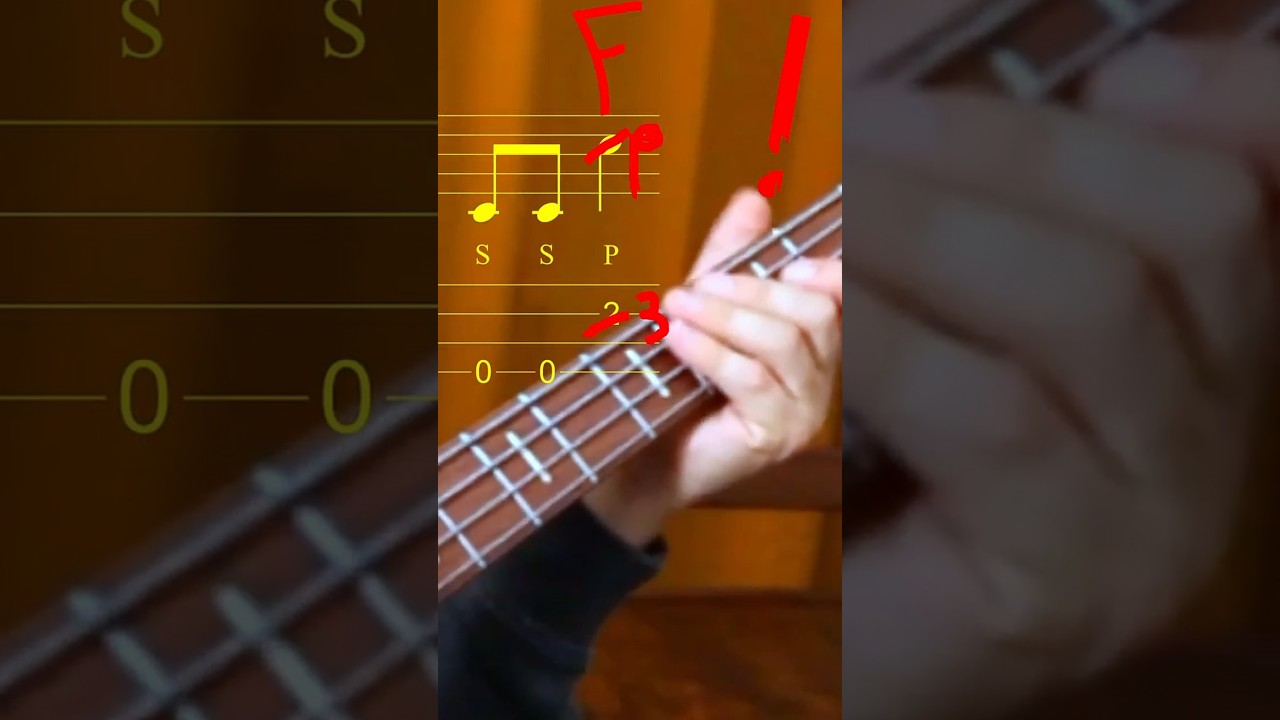 Try This Basic Slap Bass Line For BEGINNERS!