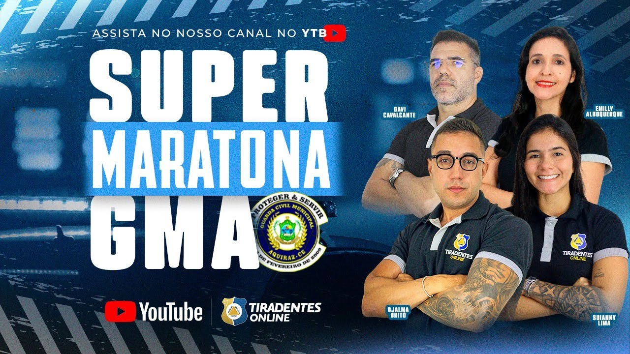 SUPER MARATONA GMA: O EDITAL EM QUESTÕES | DJALMA BRITO; SUIANNY LIMA; DAVI CAVALCANTE; EMILLY ALBU.