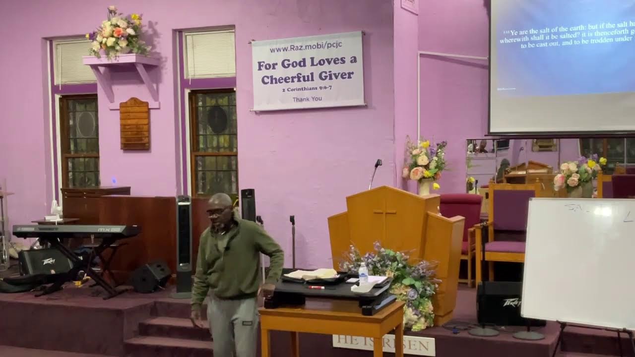 PCJC Grace Center:Bible study 6:30 pm