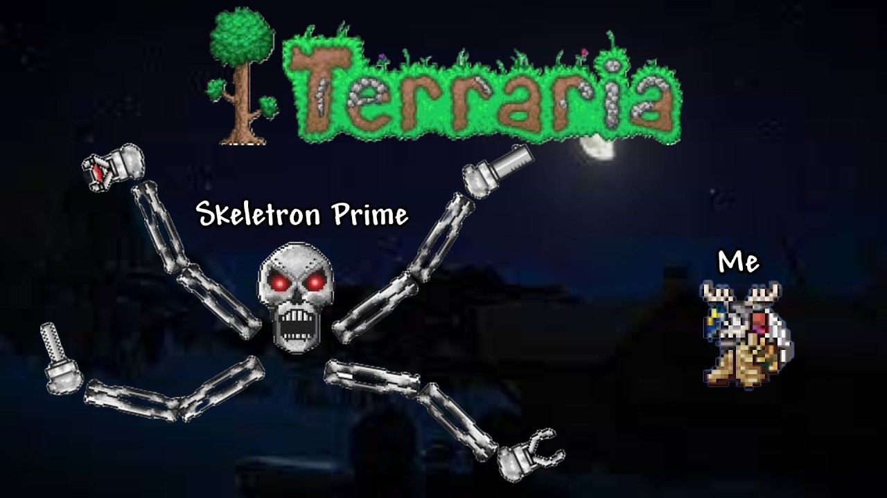 FIGHTING SKELETRON PRIME! | Terraria