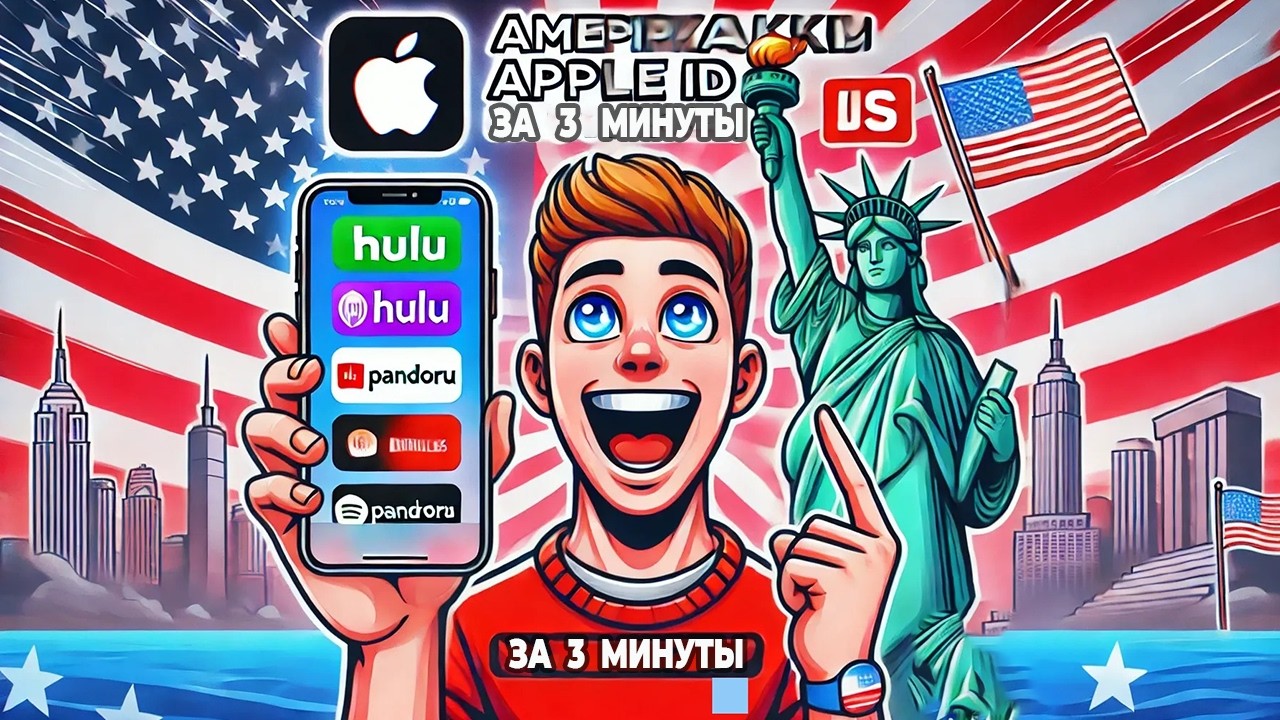 Как создать американский аккаунт Apple ID за 3 минуты – быстрый гайд!