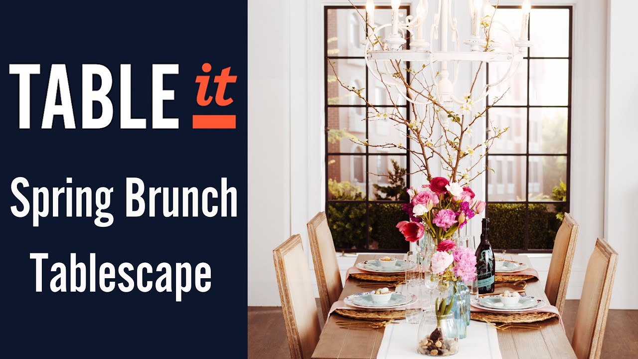 Spring Brunch Tablescape | Table It