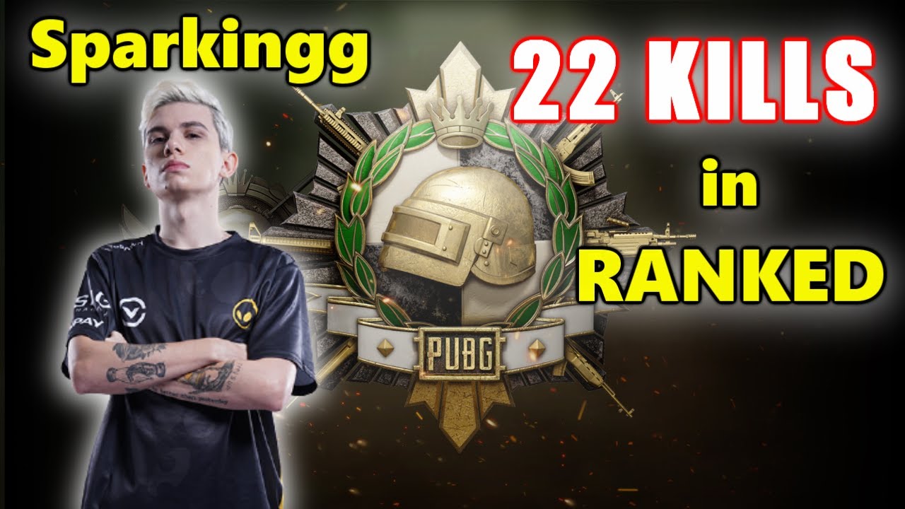 PUBG RANKED - DIGNITAS SPARKINGG - 22 SOLO KILLS - RANDOM SQUADS - Beryl M762 + Mini14