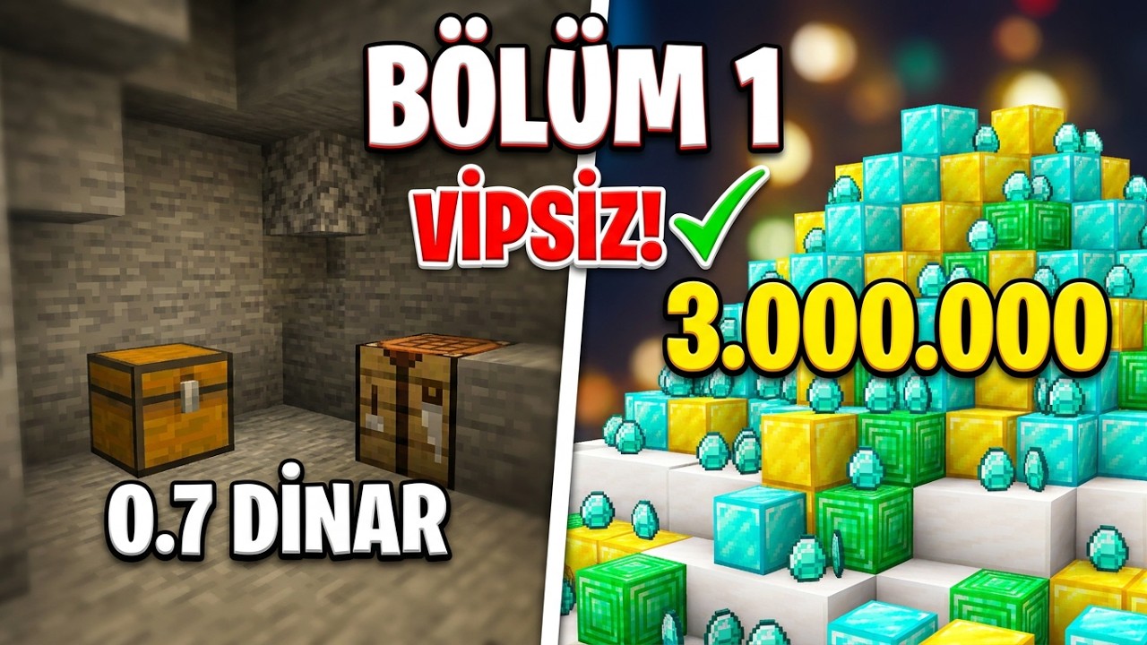 Factions'ta VIP'siz 0'dan Para Kasma #1-CraftRise/Factions