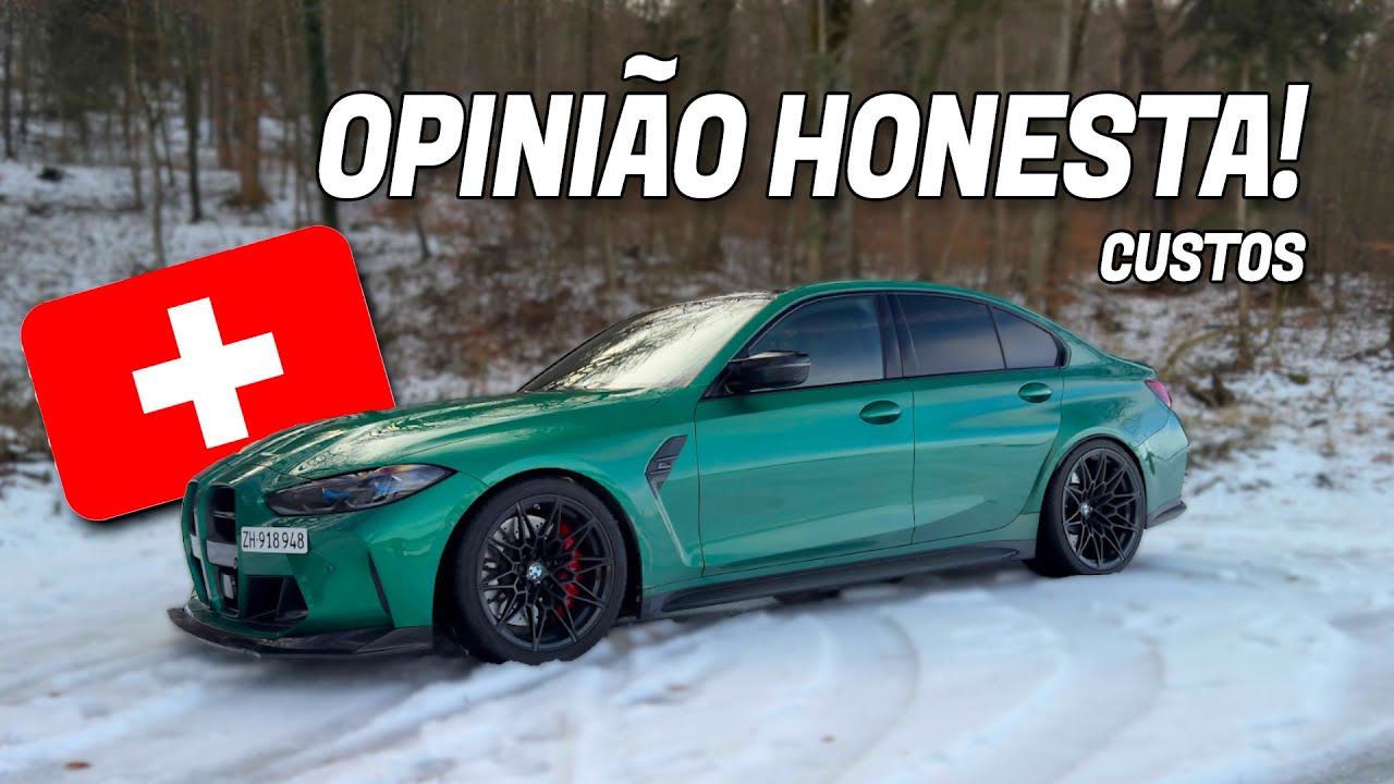 A realidade de viver na Suíça e ter um M3 G80 — custos e opinião honesta