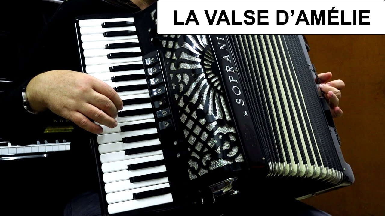 LA VALSE D'AMÉLIE - AMELIE'S WALTZ - ACCORDION FILM SONGS