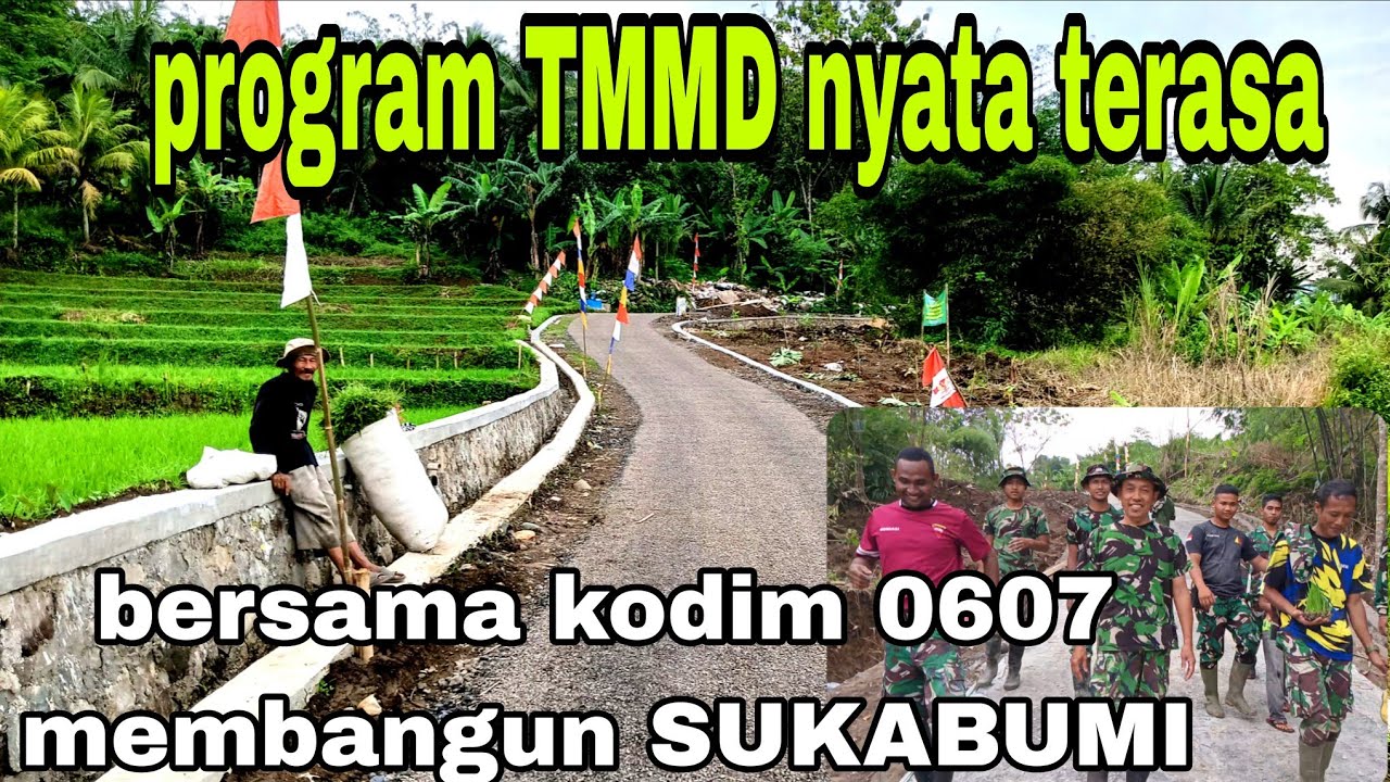 PROGRAM TMMD NYATA TERASA‼️ JALAN ANCUR KINI MULUS KEMBALI 