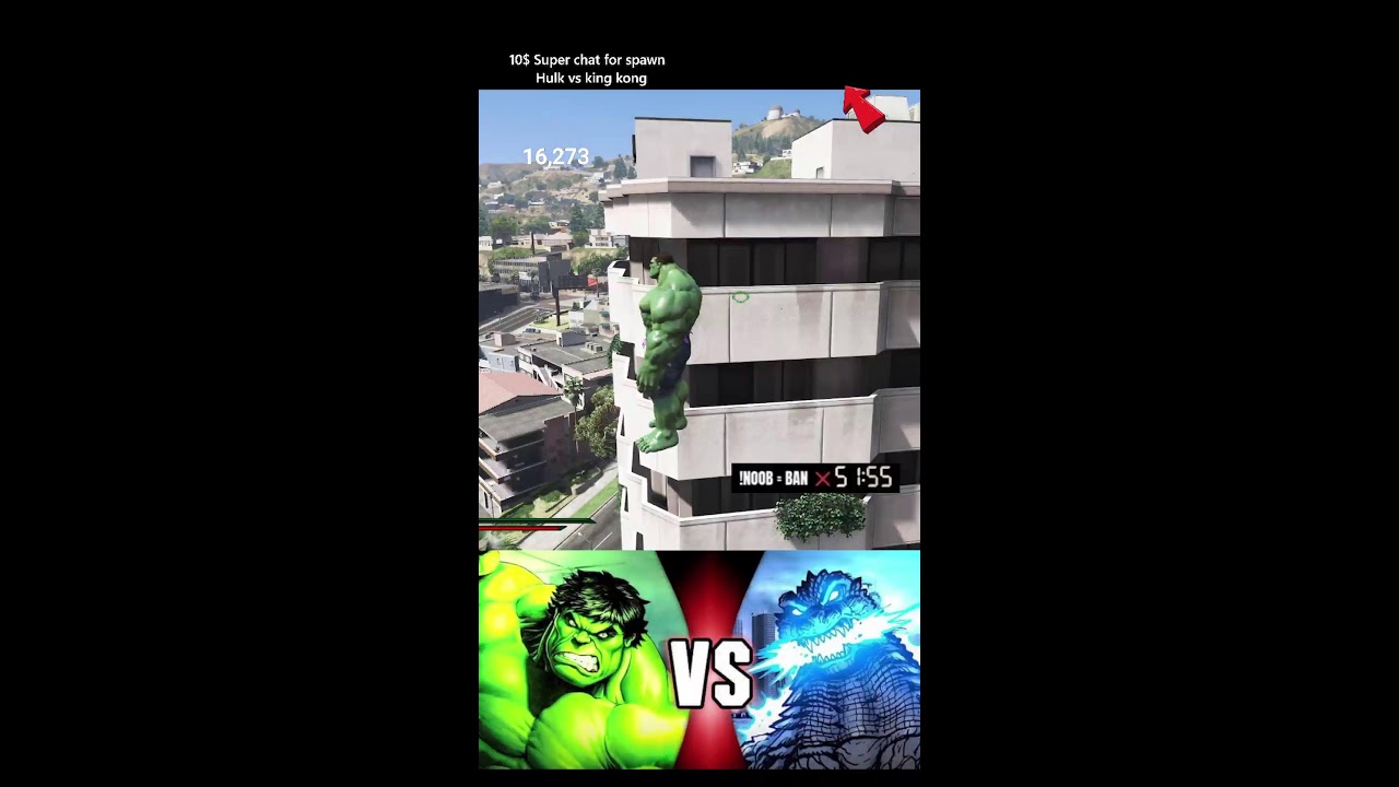 🔴 GTA 5 LIVE | Hulk VS Godzilla 💀 PART 62 #shortsfeed