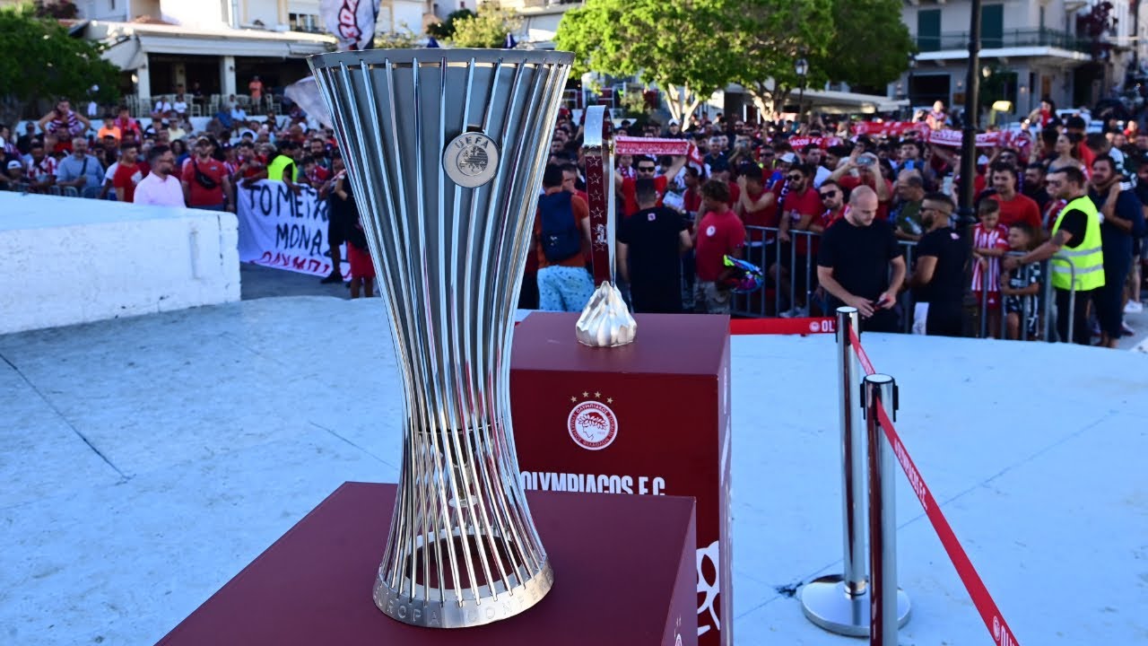 Τελευταία στάση στην Κρήτη για τα δύο Ευρωπαϊκά τρόπαια του Θρύλου ο Άγιος Νικόλαος​!
