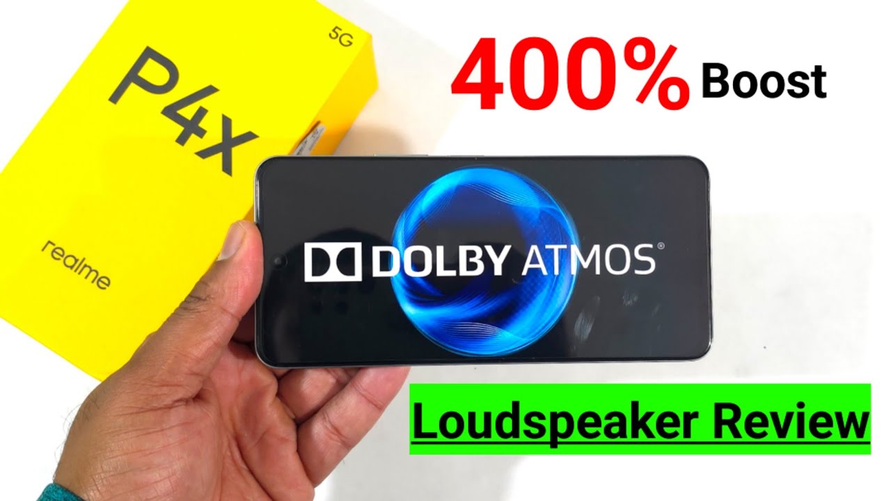 Обзор динамика Realme P4x: усилитель громкости на 400% 🔥🔥🔥 #realmep4x