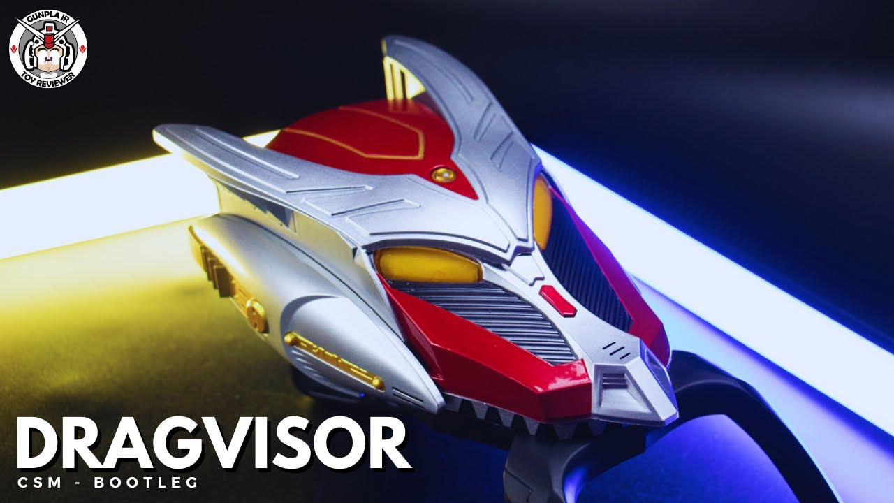 [CSM Bootleg] Kamen Rider Ryuki Dragvisor | Unboxing and sound