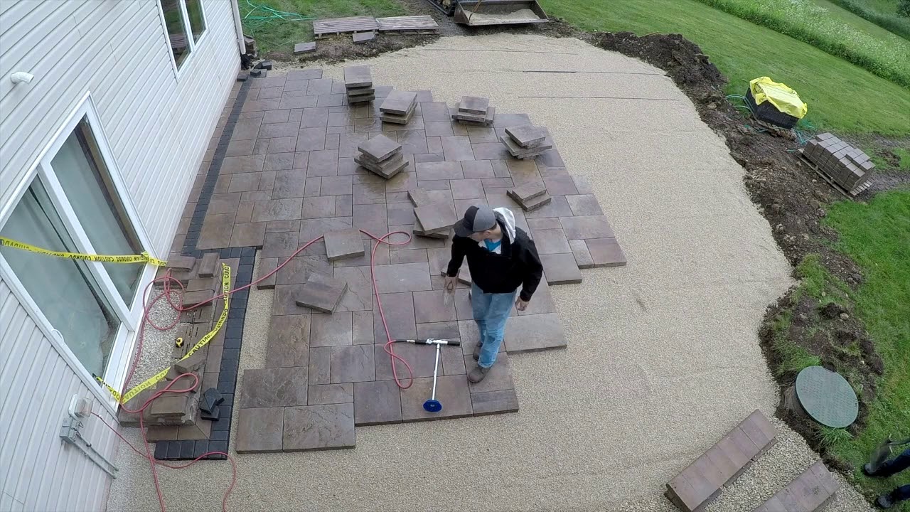 Building a Patio - Time Lapse