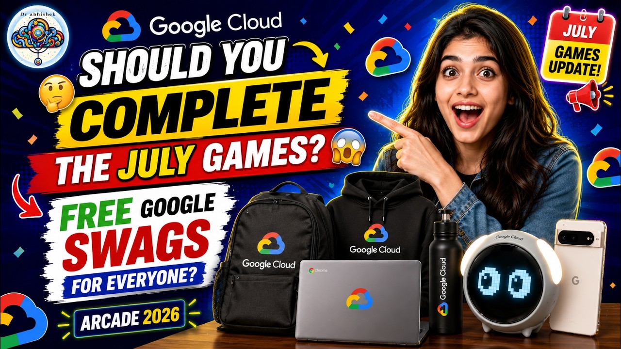 Стоит ли ПРОХОДИТЬ июльские игры? 😱 БЕСПЛАТНЫЙ мерч Google для всех? | Google Cloud Arcade 2026
